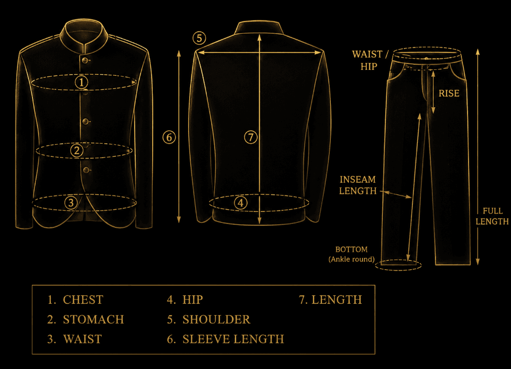 Suit Measurement Guide