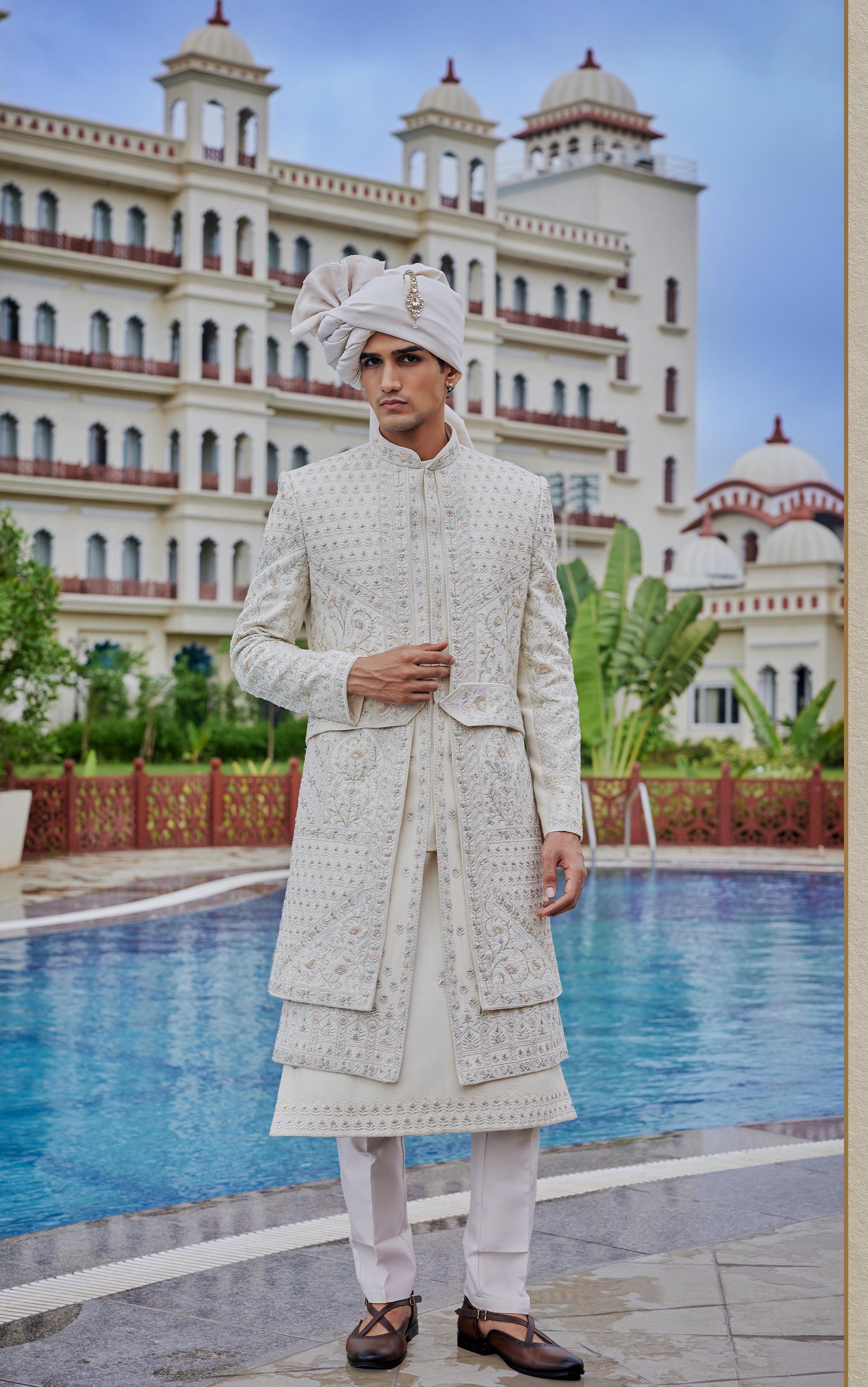 Bespoke Royal Sherwani - MF Khan Visakhapatnam